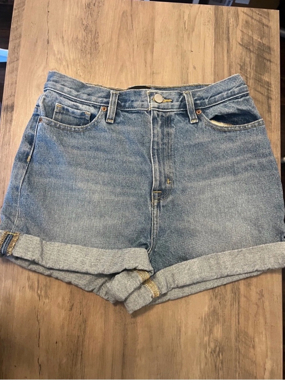 BDG High Rise Mom Shorts Size 27 Women’s Denim Urban Outfitters